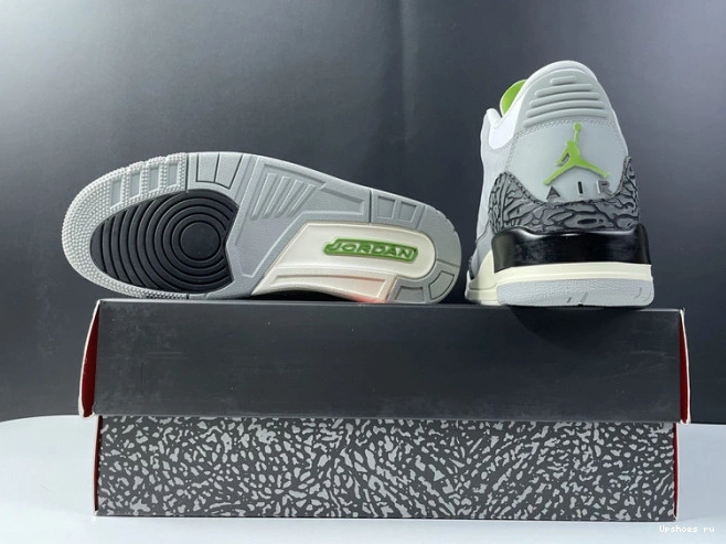 Retro Jordan 136064-006 Air 3 Chlorophyll 1112